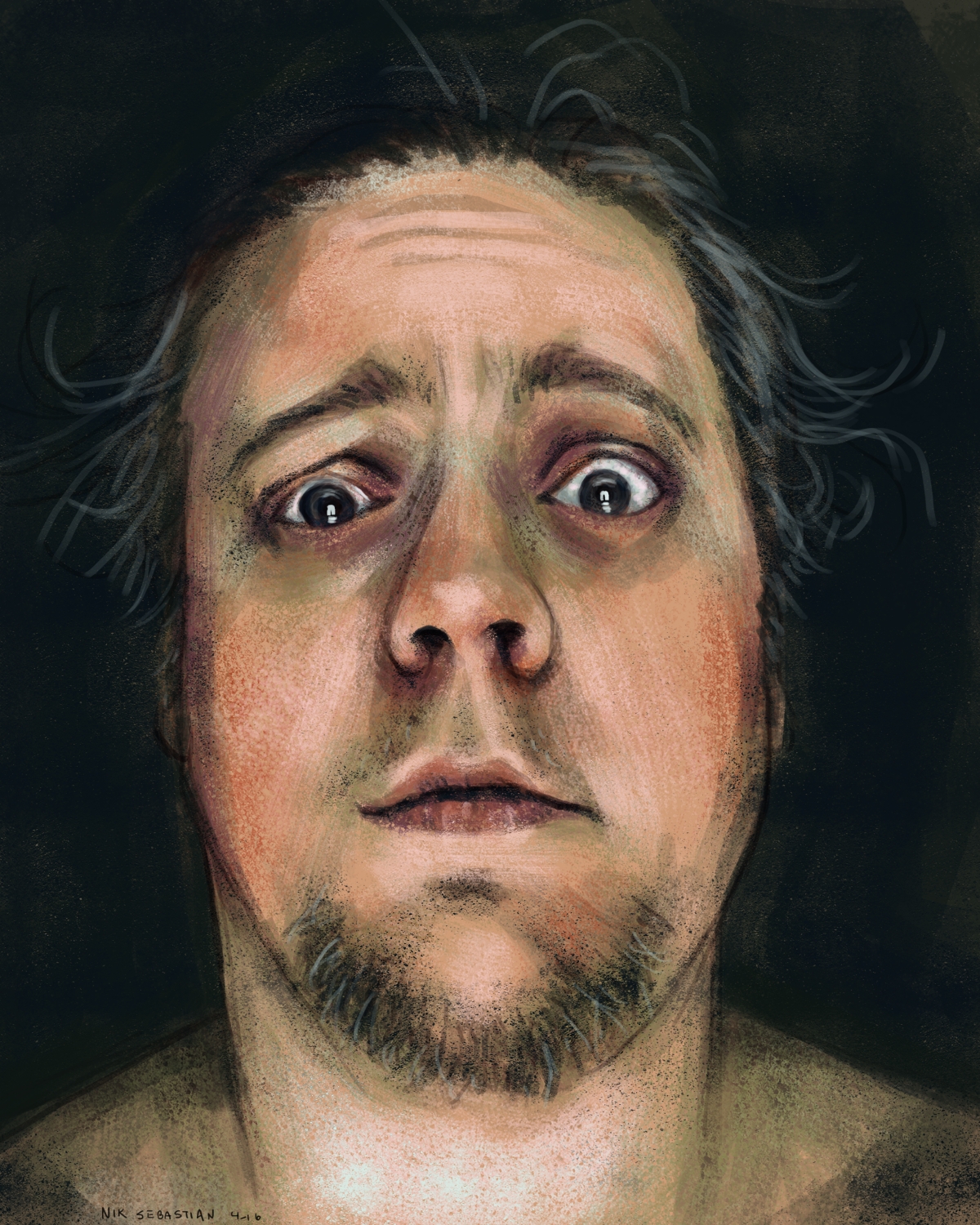 Self-portrait in Photoshop (4/16)