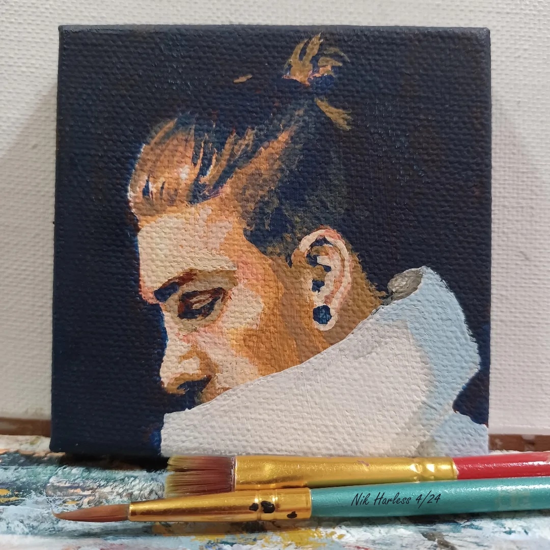 Mini Portrait of a Man