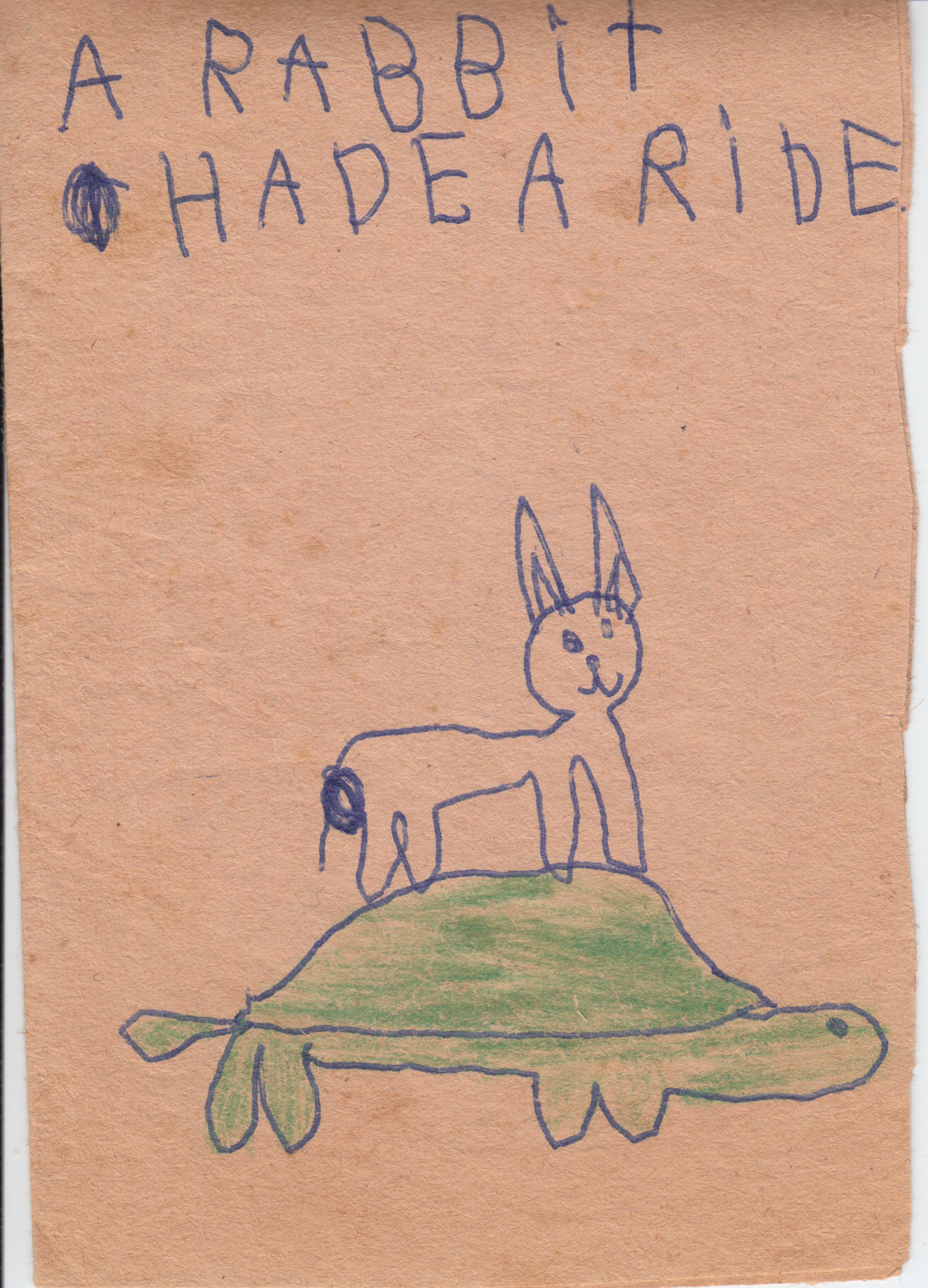 A Rabbit Hade a Ride