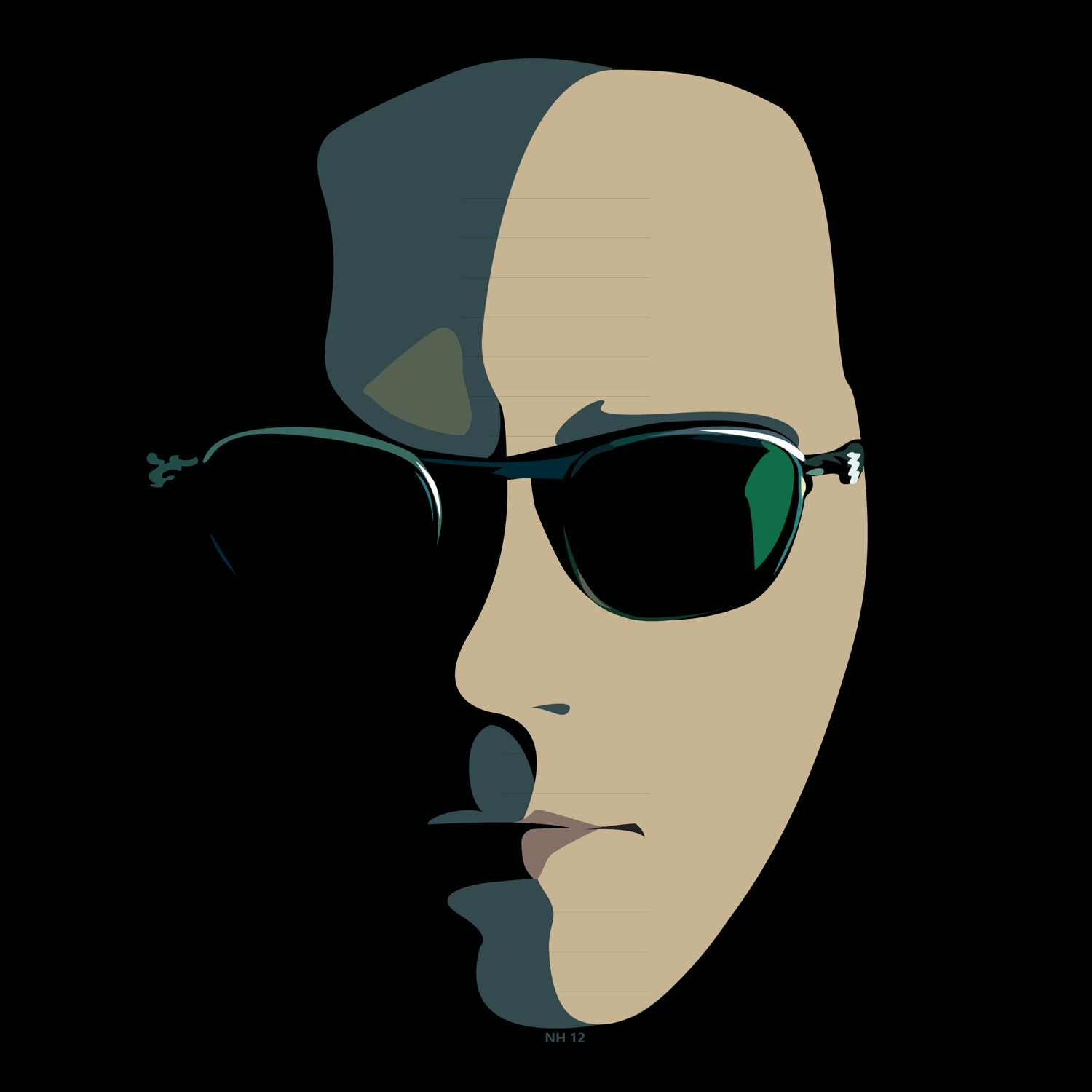 Vector Self-portrait