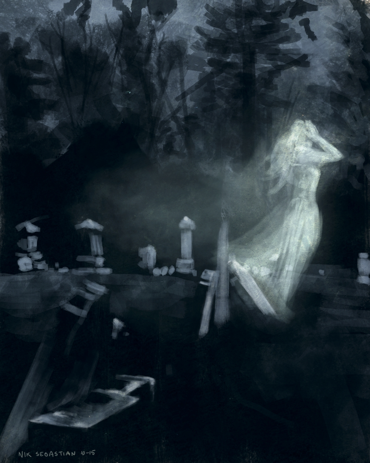 Ghost in a Graveyard